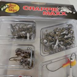 NEW. Crappie Maxx 50 Piece Terminal Tackle.