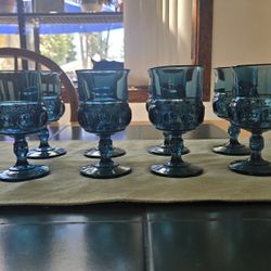Set of 8 Vintage Goblets