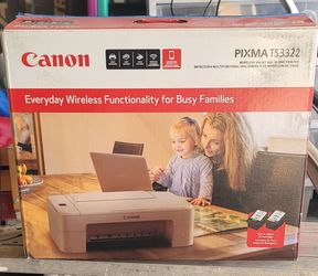 Canon White Wireless Printer