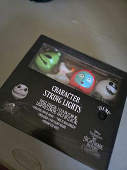 🖤Nightmare Before Christmas singing lights NEW $25🖤