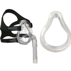 MEDIUM Deluxe Full Face CPAP Mask with Headgear and Cushion

