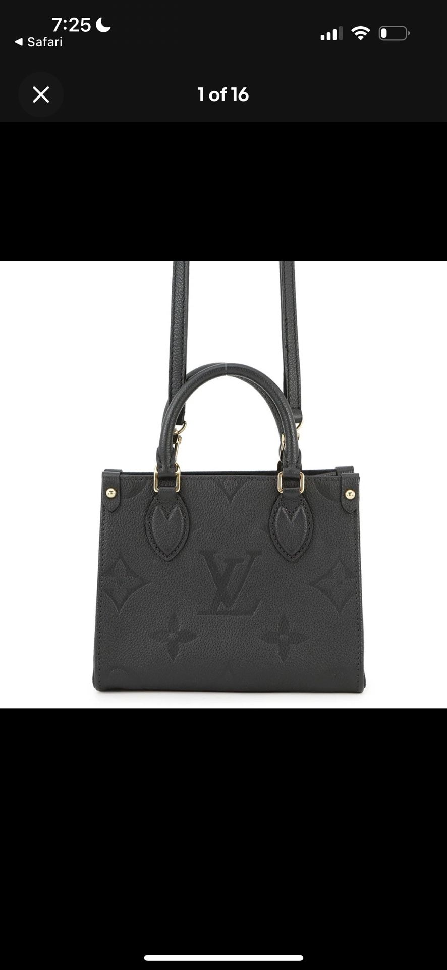 Louis Vuitton OnTheGo BB Monogram Empreinte Leather