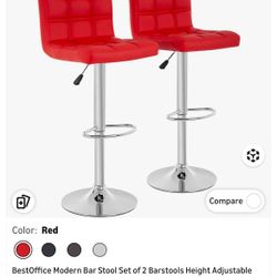 RED BAR STOOLS