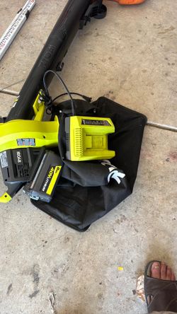 40v Robby works  perfect  one battery  one charger something wrong with  charger