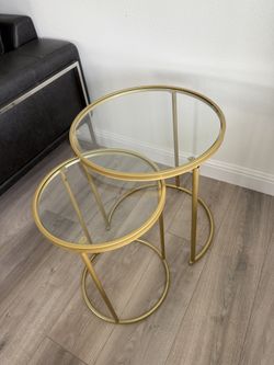 Glass End Tables