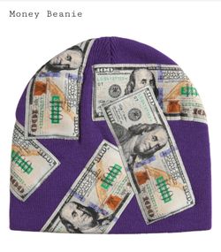 SUPREME PURPLE MONEY BEANIE
FW26 NEW & ONE SIZE MOST SOUGHT OUT COLORWAY & STITCHED BILLS 🔥🥵🔥