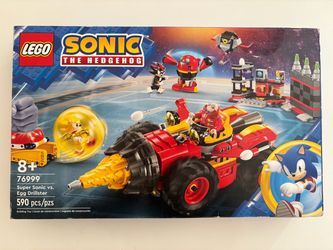 LEGO Sonic 76999 Super Sonic vs. Egg Drillster, 590 pieces