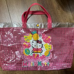 Vintage Hello Kitty tote bag from Japan -late 1970s