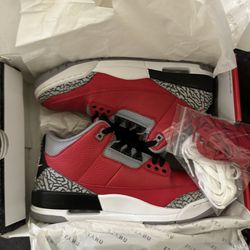 Red Jordan 3