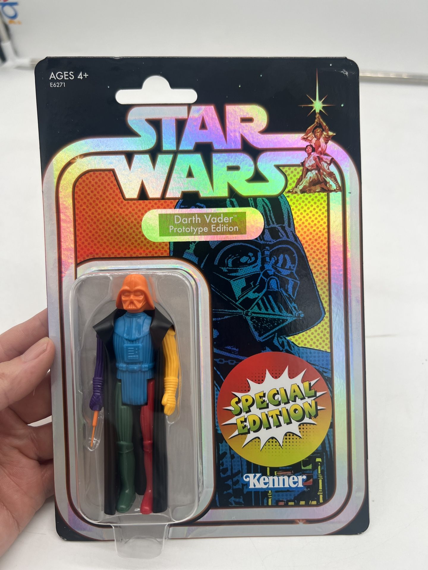 Darth Vader Prototype Edition Star Wars Retro Kenner Action Figure