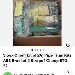 Siouc chief pipe titan bracket universal 24pieces x100