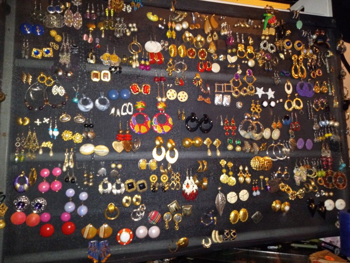 Modern and Vintage Earrings.....