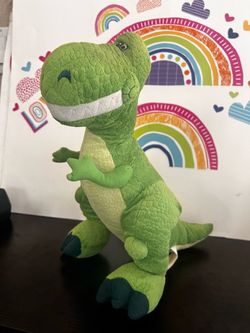 DISNEY PIXAR TOY STORY REX THE DINOSAUR 12 INCH SOFT PLUSH