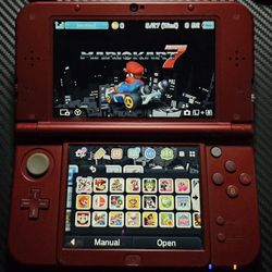 New 3DS XL, Modded w/ Games Installed, Dual IPS Screens
