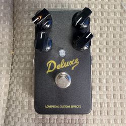 Lovepedal Deluxe- 4 knob Black Panel