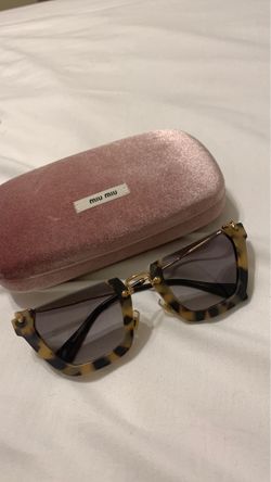 Authentic miu miu sunglasses