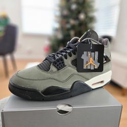 Undefeated x Jordan 4 Retro Size 9 NIB