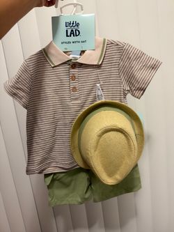 Little Lad Baby Boy 3-Piece Outfit Set 3T