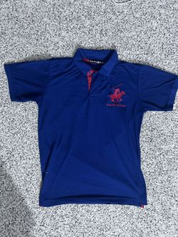 navy and red Beverly Hills polo club polo 