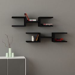 Wall shelves: set of 2