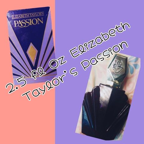 Elizabeth Taylors Passion 2.5 Oz NIB