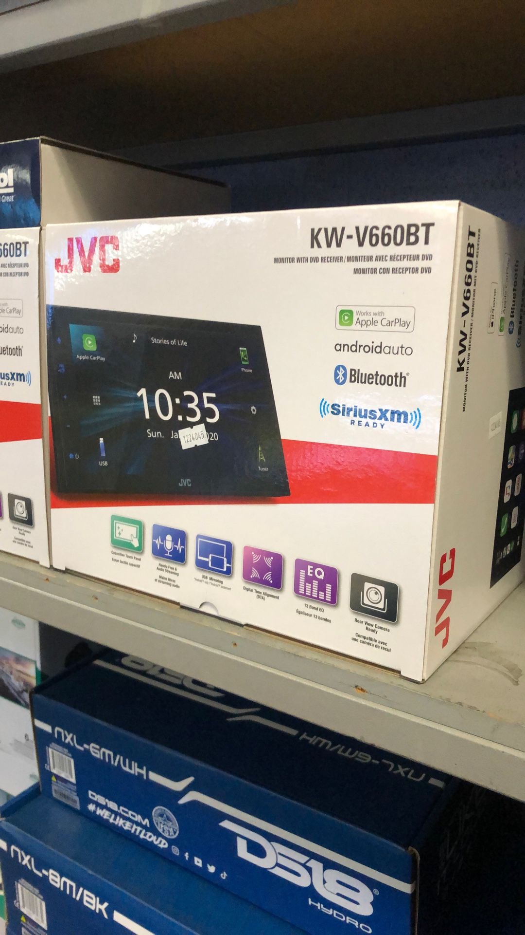 Jvc Kw-v660bt On Sale Today For 299.99