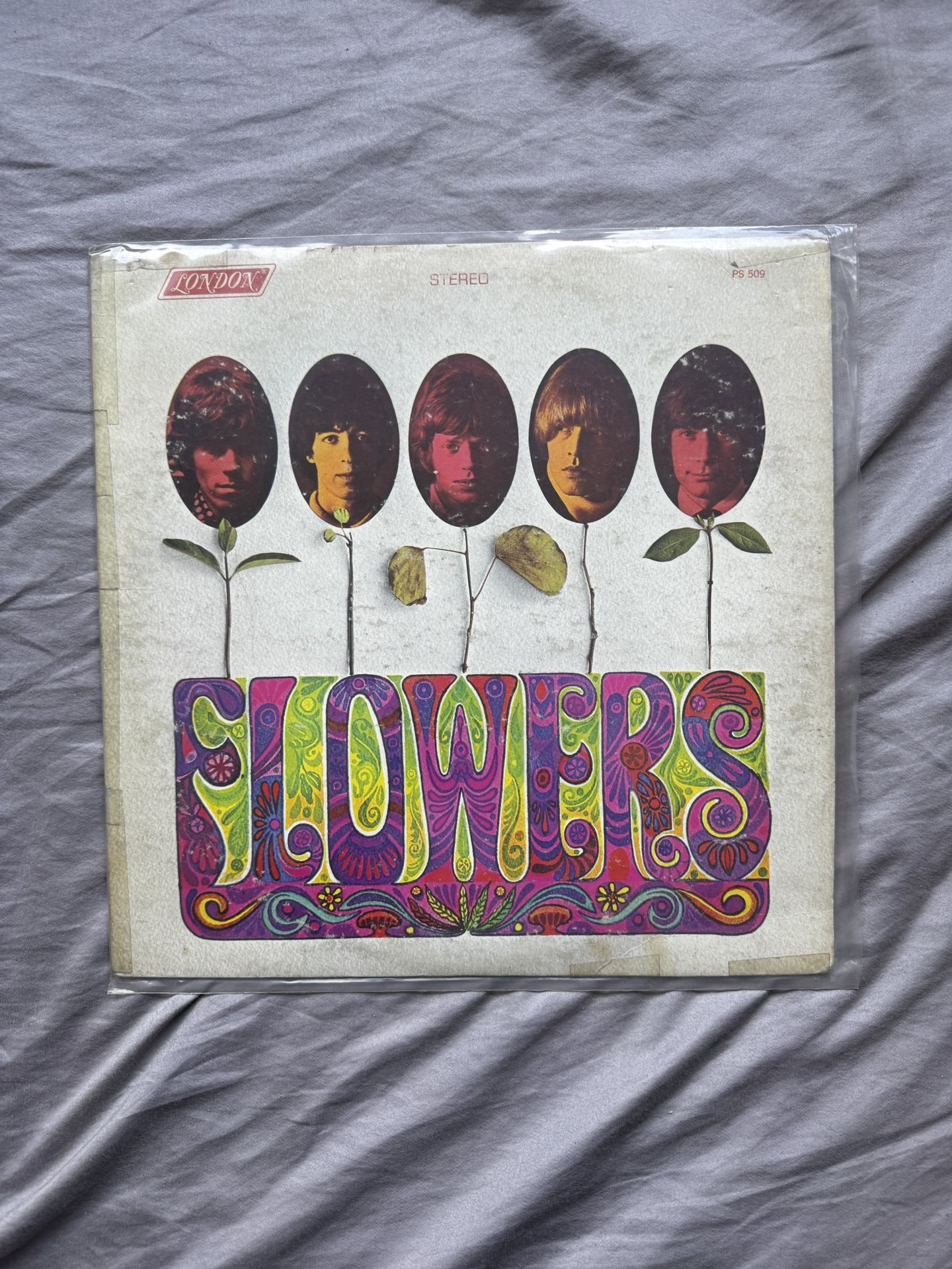 Rolling Stones – Flowers Album Vinyl Record Vintage 60s 70s Classic Rock