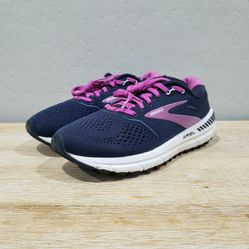 BROOKS Women's Ariel 20 GuideRails Running Shoes (8.5M) Peacoat/Vivid Viola