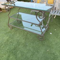 Console Glass Table