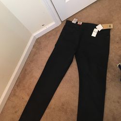 Black Levis Pants