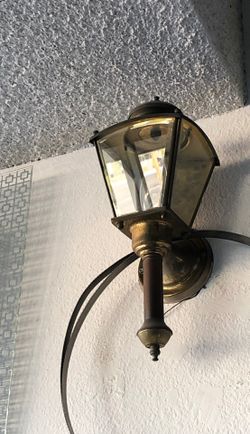 House patio lamp