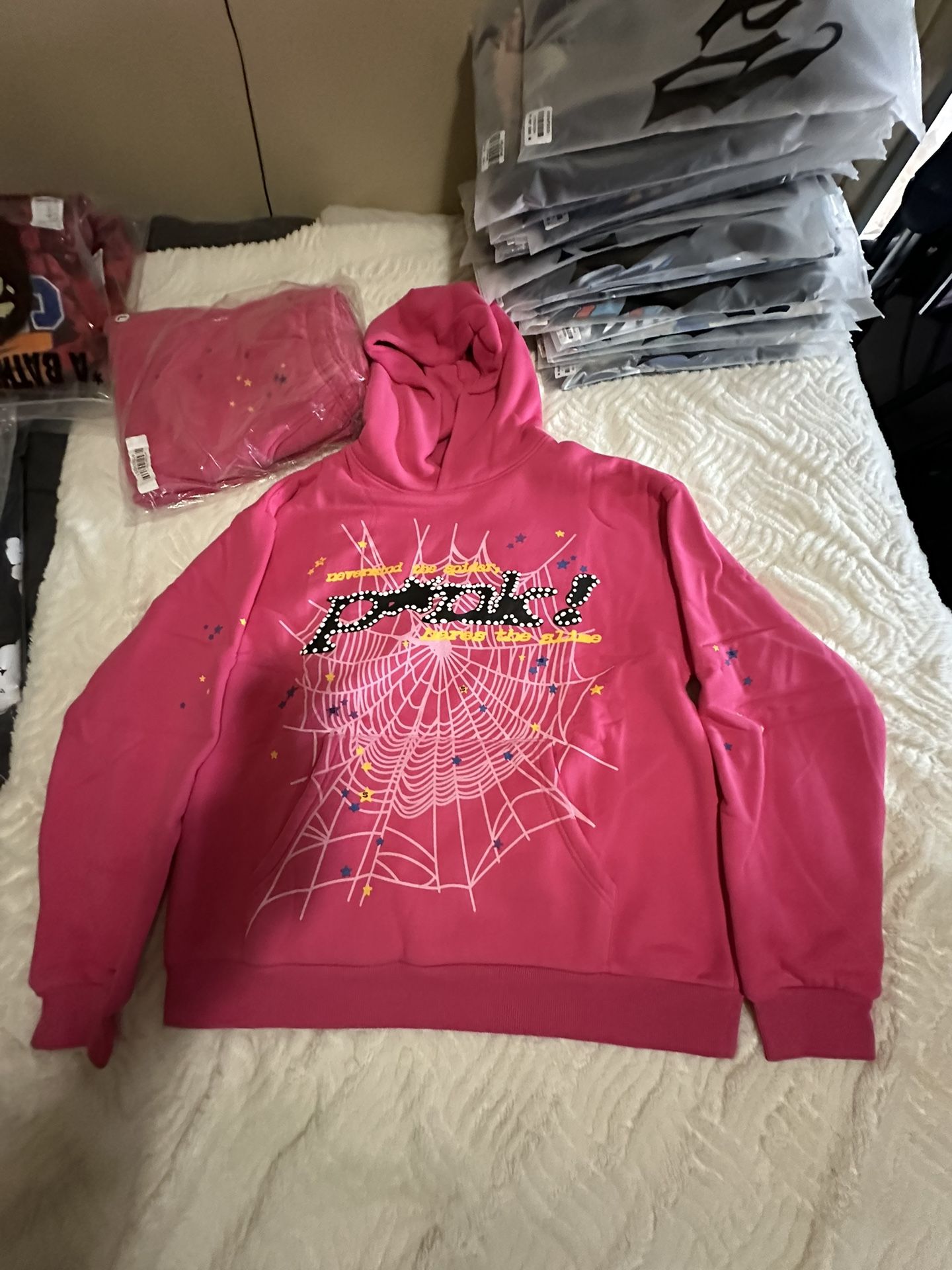 Pink Sp5der Set