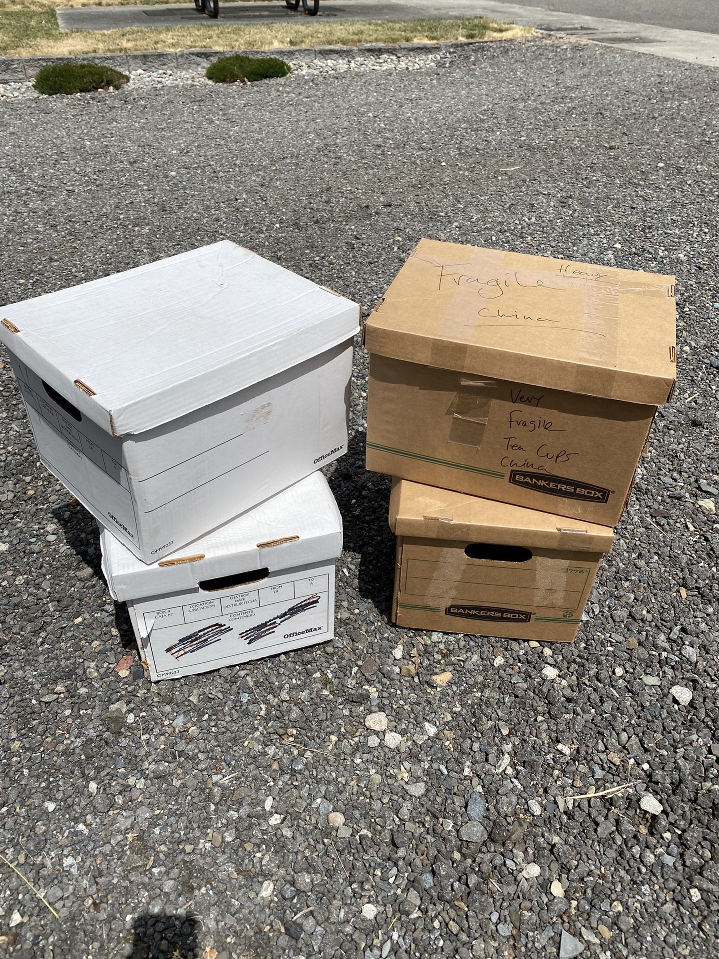 Banker Boxes