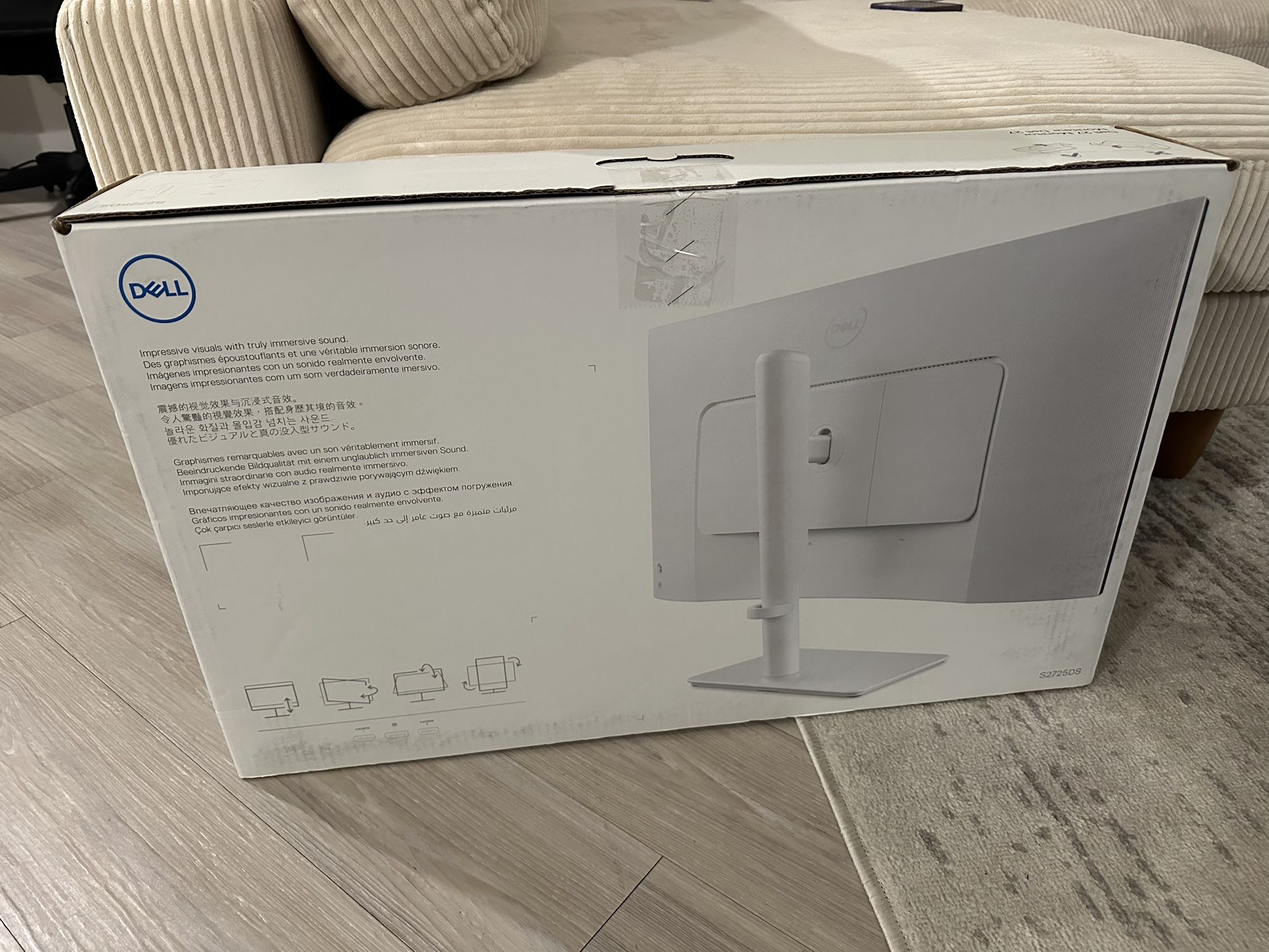 Dell Monitor 27inch 1440P 100Hz PC Gaming