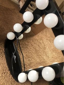 Impression Vanity with adjustable lighting