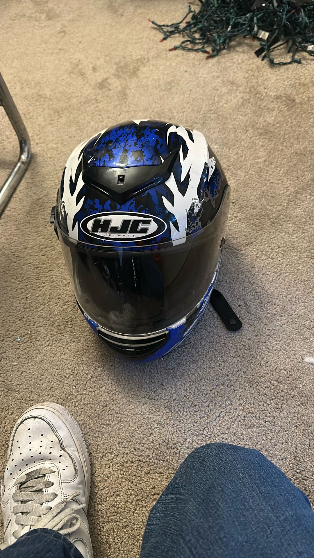 Medium Helment With Sheld 25.00 Bucks Brand New
