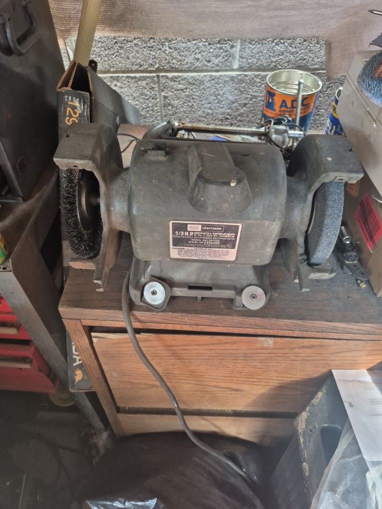 Craftsman Bench Grinder