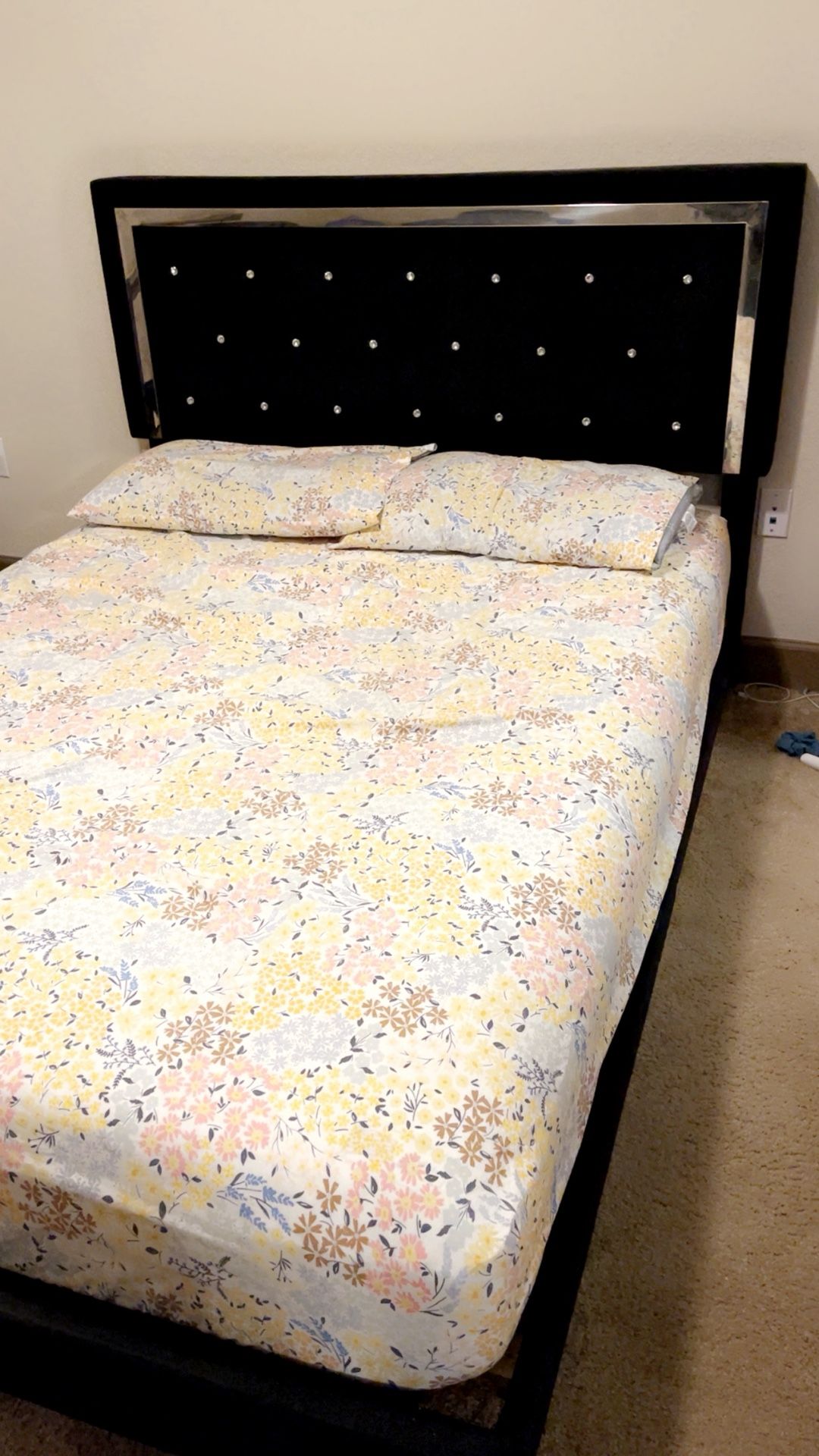 Bed. Mattress, Office Chair And Couch#Moveout Sale