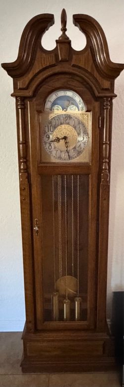 Ridgeway Moon Face Grandfather Clock