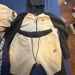 Nike Tech Fleece sweatsuit , Mens adidas sweatsuit , and Tour hoodie combo good condition