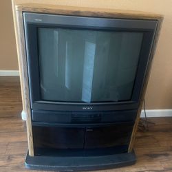 RARE Vintage Sony Trinitron 27" TV Retro Gaming Television