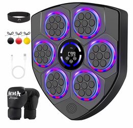 Máquina de boxeo con música