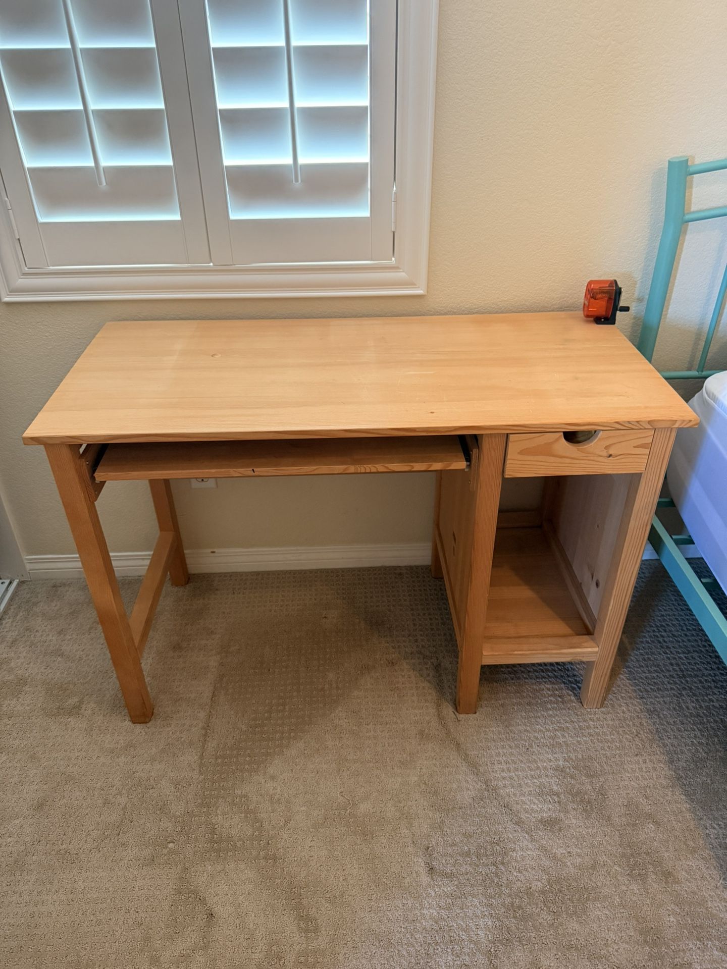 Plain Wood Desk