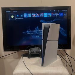 Ps5 Slim Digital 1TB With Controller