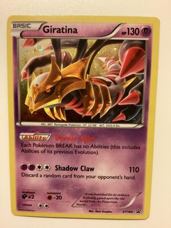 Giratina Holo Rare XY184  Pokémon Promo