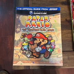 Nintendo Paper Mario GameCube Official Guide