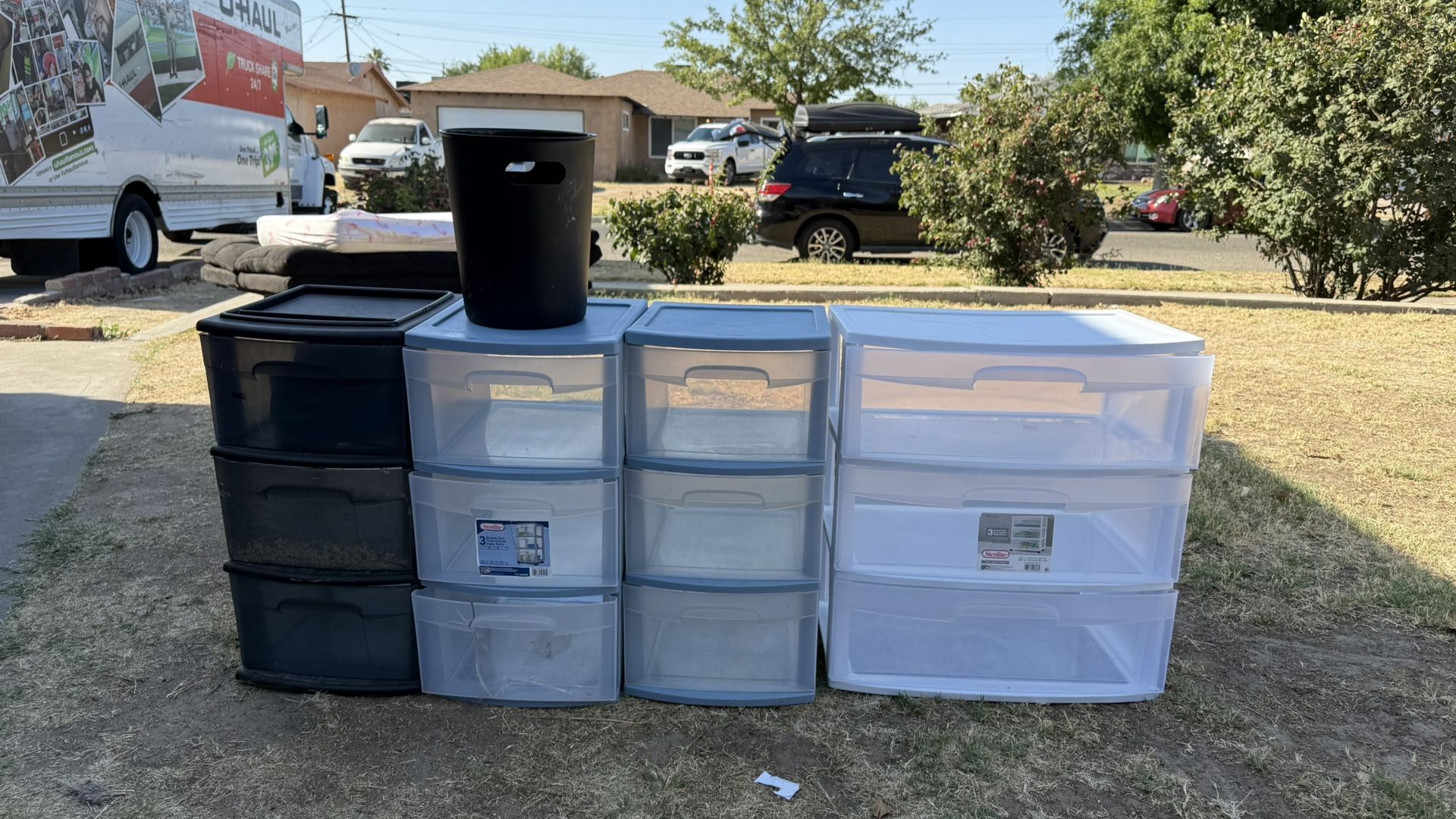 plastic drawers
