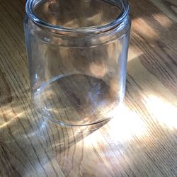 Crate And Barrel Glass Container
