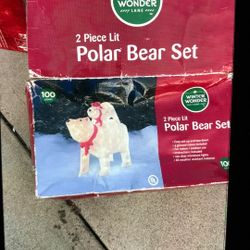 Polar Bear Holiday Decor