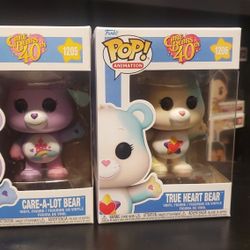 True Heart And Care-A-Lot Bear Funko Pops 